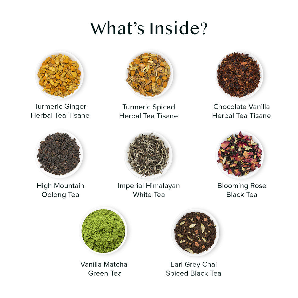 World Tea Sampler + Free GIFTS