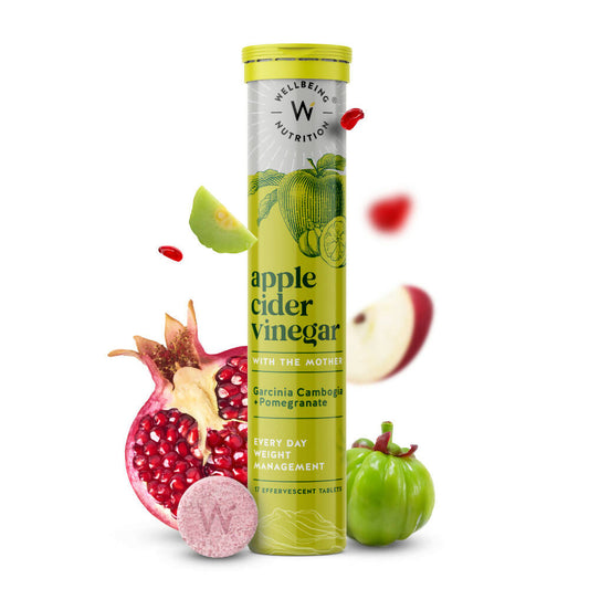 Wellbeing Nutrition Apple Cider Vinegar Effervescent Tablets - Nutritionalab Private Limited