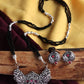 Mominos Fashion Johar Kamal Oxidised Stone Mangalsutra