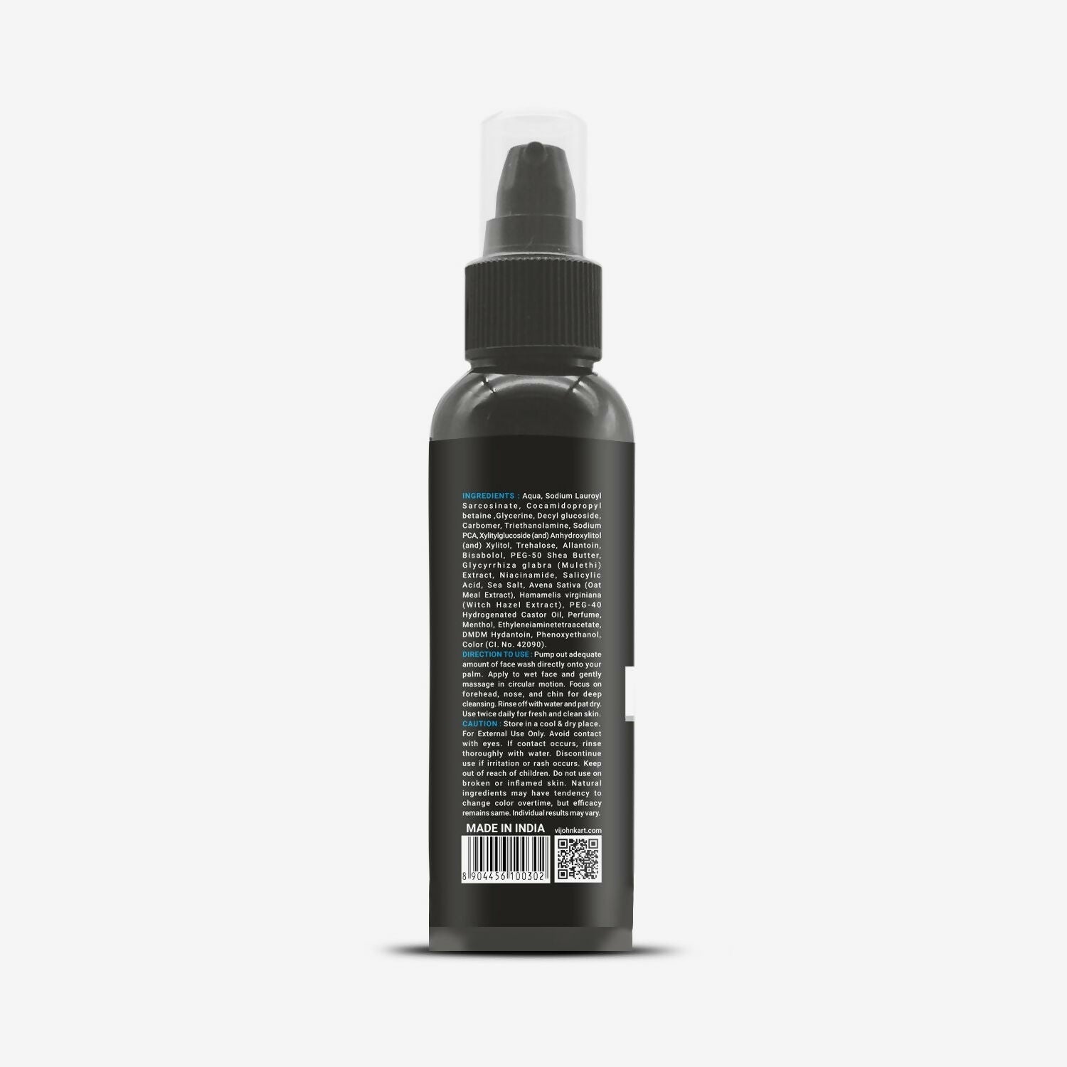 VI-JOHN Master Stroke Calming Aqua Face Wash Deep Hydration And Clearer Skin For All Skin Type | Swadesiicart