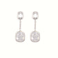 Nuyug Diamond Luxe Cascades Anti Tarnish Earrings | Swadesiicart