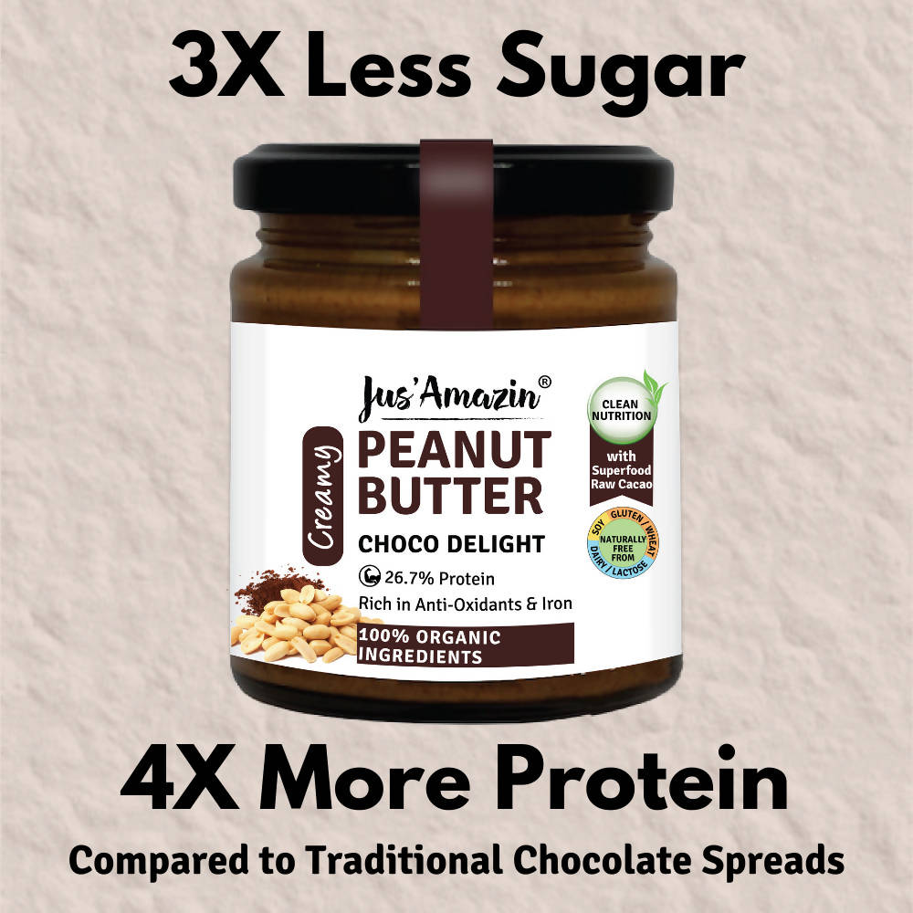 Jus Amazin Peanut Butter Choco Delight - Swadesiicart