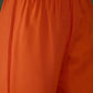 The52 Orange Women's Gorgeous Embroidered Chinon Fabric Flared Kurta Pant and Dupatta Set - Swadesiicart