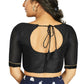 Aastha Fashion Women's Black Art Silk Designer Party Wear Readymade Blouse