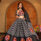 AI Fashion Black Crepe Designer Navratri Wear Lehenga Choli Collection