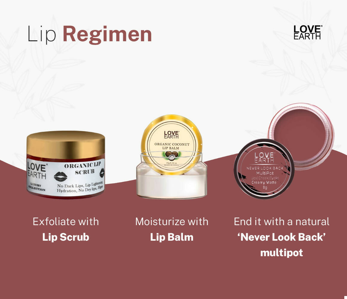 Love Earth Lip Tint & Cheek Tint Multipot - Never Look Back - Swadesiicart