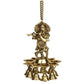 Puja N Pujari Krishna Hanging Diya with Bells For Pooja Room | Swadesiicart