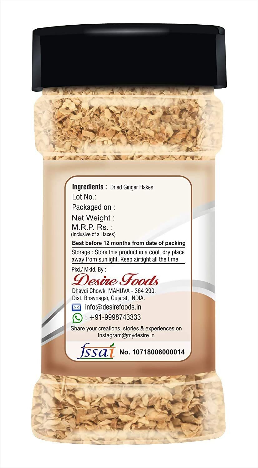 Desire Dried Ginger Flakes | Swadesiicart