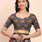 Shree Shyam Fashion Linen Cotton Maroon Saree