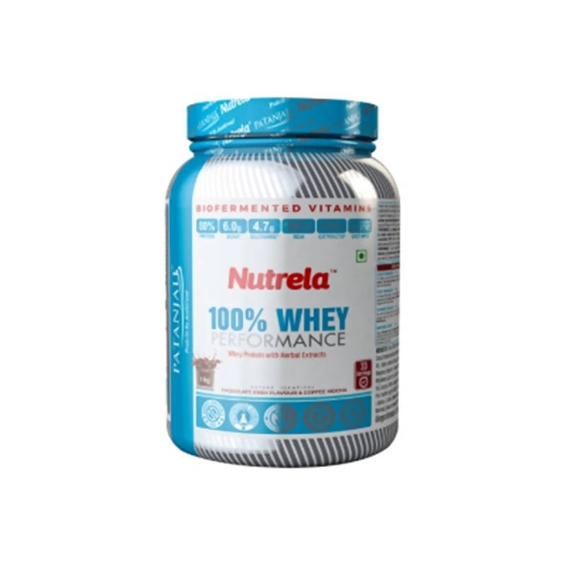 Patanjali Nutrela 100% Whey Performance Powder | Swadesiicart