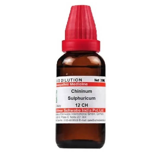 Dr. Willmar Schwabe India Chininum Sulphuricum Dilution | Swadesiicart