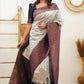 Anouk Woven Design Zari Banarasi Saree | Swadesiicart