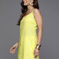 Ahalyaa Women's Traditional wear Tunic - Yellow | Swadesiicart