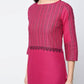 Aniyah Cotton Block Printed Latest Pink Straight Kurta (AN-135K) - Swadesiicart