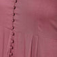 Aniyah Rayon Block Print Anarkali Flared Kurta With Palazzo Set Dusty Pink (AN-156K)