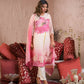 Ethnic Festive Wear Taby Silk White Stitched Suit With Dupatta - Tanisha | Swadesiicart