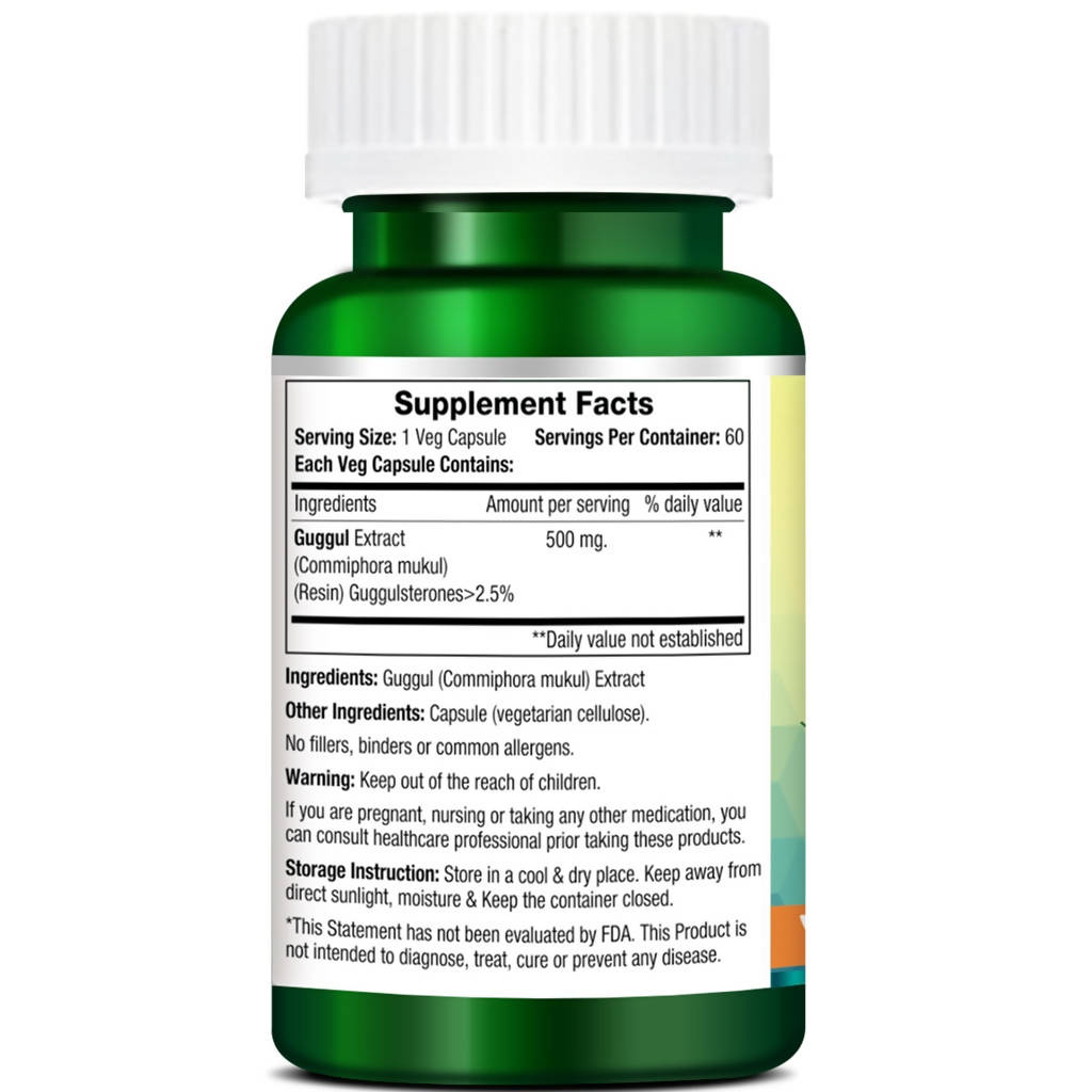Morpheme Remedies Guggul Capsules | Swadesiicart
