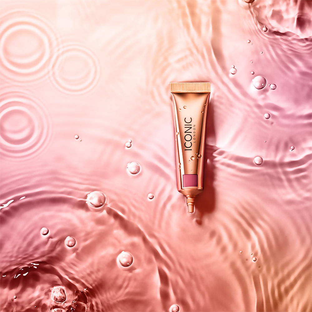 Iconic London Sheer Blush - Dark Red Fearless Flush - Swadesiicart