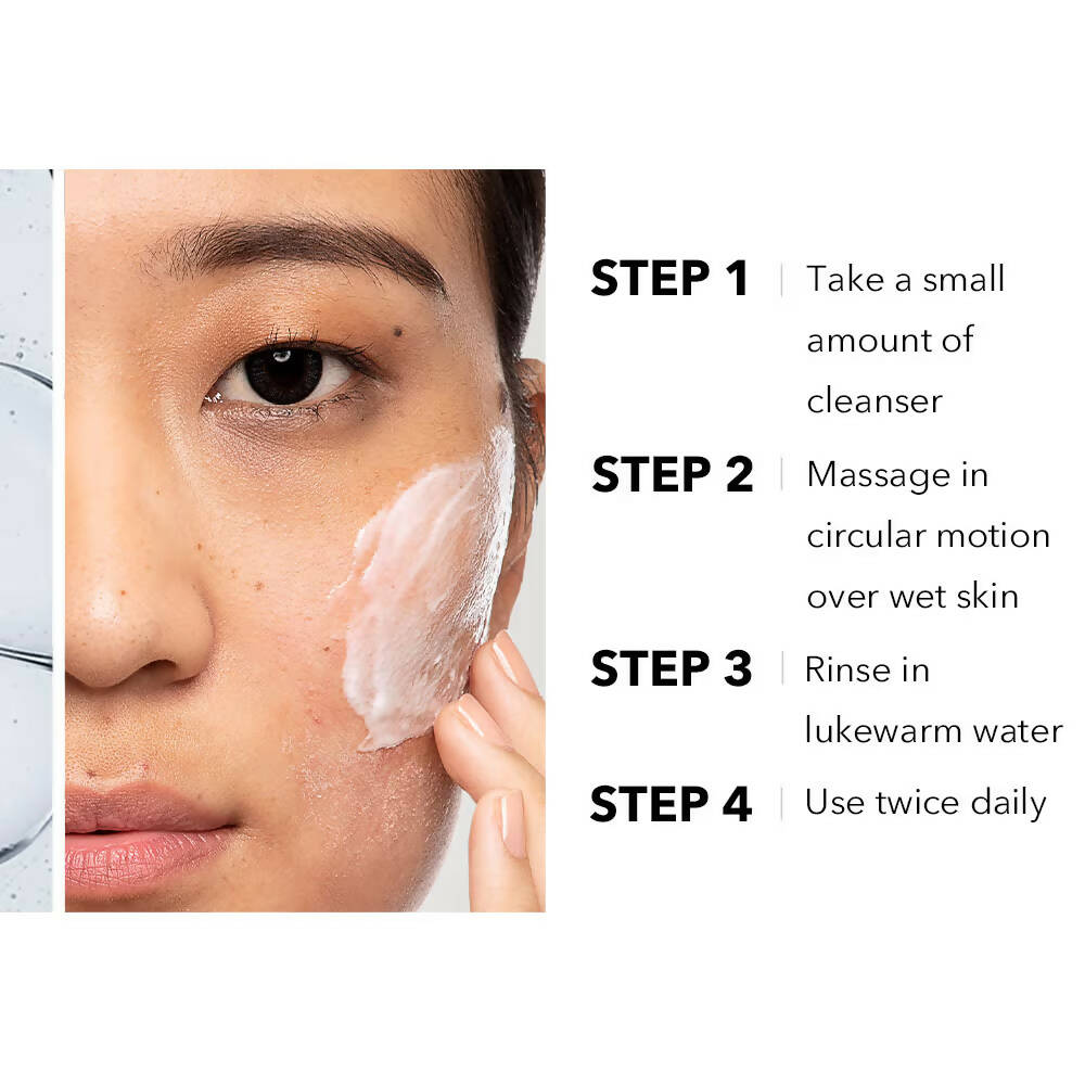 Novology Sensitive Skin Cleanser With 2% Stearic Acid + Palmitic Acid - Swadesiicart