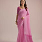 Vishnu Weaves Women's Pink Muga Cotton Woven Saree with Blouse - Swadesiicart