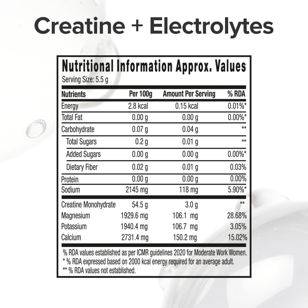 GNC Creatine+ Electrolytesh Cola | Swadesiicart