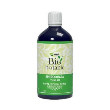 MRT Organics Bio Botanic Shirodhara Thailam | Swadesiicart