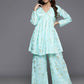 Ahalyaa Women's Traditional Wear Co-ods - Blue | Swadesiicart