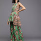 Ahalyaa Women's Traditional Wear Co-ods - Green - Swadesiicart