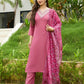 The52 Gajri Women's Beautiful Embroidered Rayon Fabric with Straight Kurta, Pant and Dupatta Set - Swadesiicart