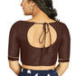 Aastha Fashion Women's Coffee Art Silk Designer Party Wear Readymade Blouse