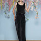 Joban Fashion Black Hand Embellished Cape with Inner and Skirt - Swadesiicart