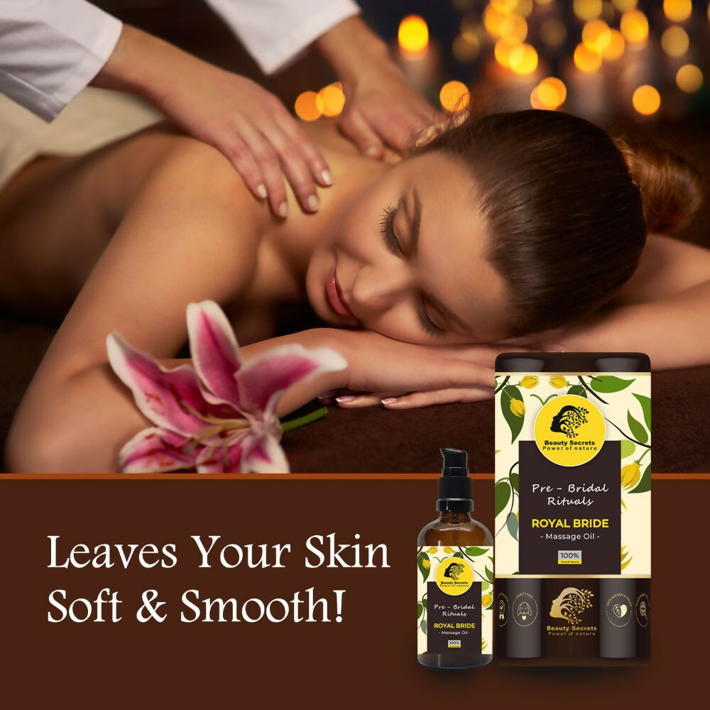 Beauty Secrets Royal Bride Body Massage Oil - Swadesiicart