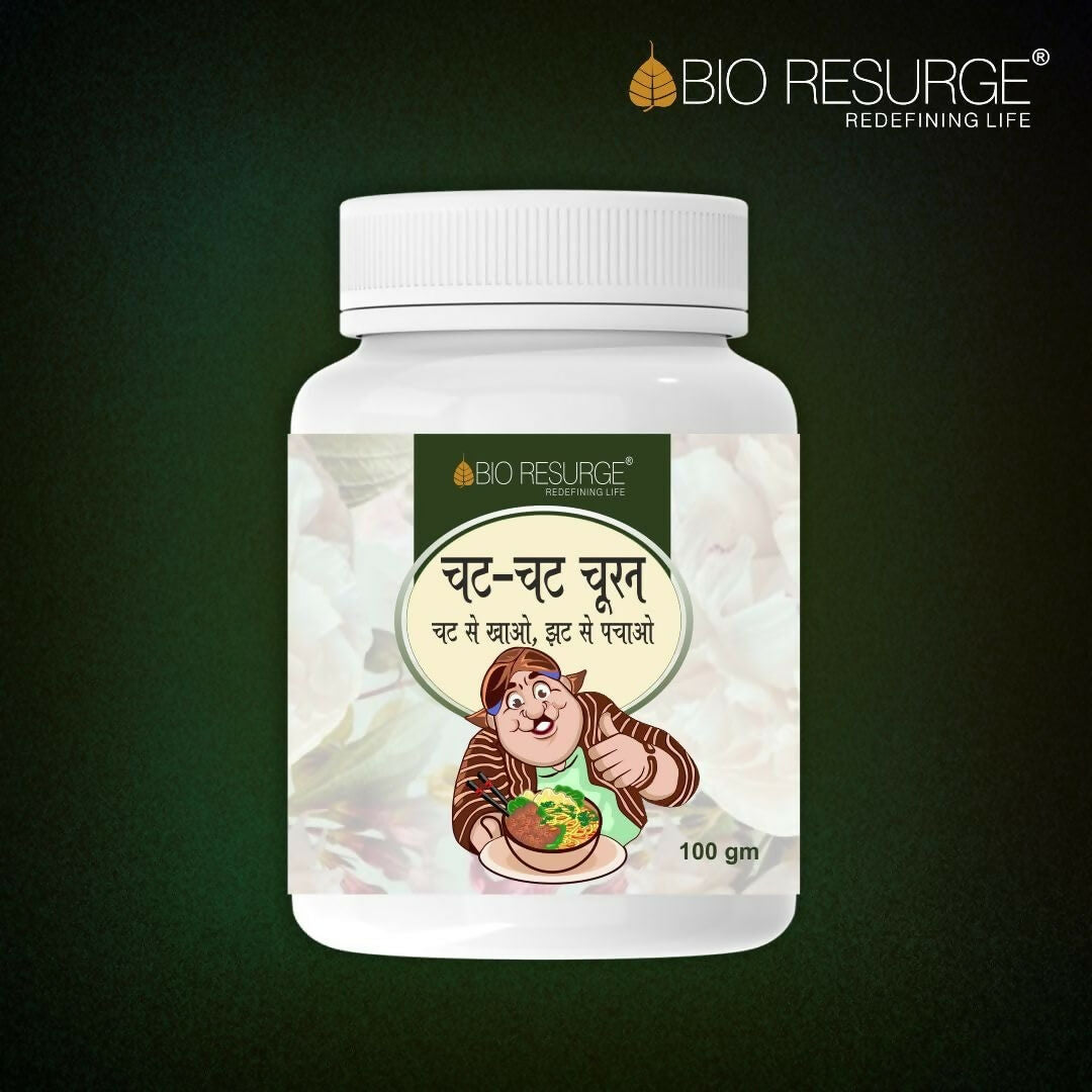 Bio Resurge Pure Ayurvedic Chat Chat Churan - Swadesiicart