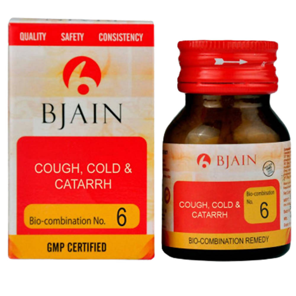Bjain Homeopathy Bio Combination No.6 Tablet | Swadesiicart
