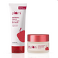 Plum Saffron & Papaya Glow Bright Gel Face Wash and Moisturizer Combo - Swadesiicart