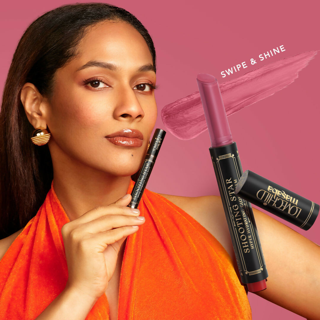 LoveChild By Masaba Gupta Shooting Star Hyper Hydrating Gloss Balm - Cosmic Crush | Swadesiicart
