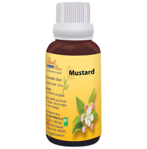 Bio India Homeopathy Bach Flower Mustard Dilution | Swadesiicart