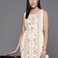 Ahalyaa Women's Traditional wear Kurta - Off-White | Swadesiicart