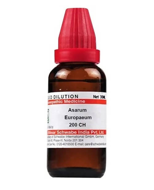 Dr. Willmar Schwabe India Asarum Europaeum Dilution | Swadesiicart