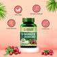 Himalayan Organics D-Mannose + Cranberry Vegetarian Capsules | Swadesiicart