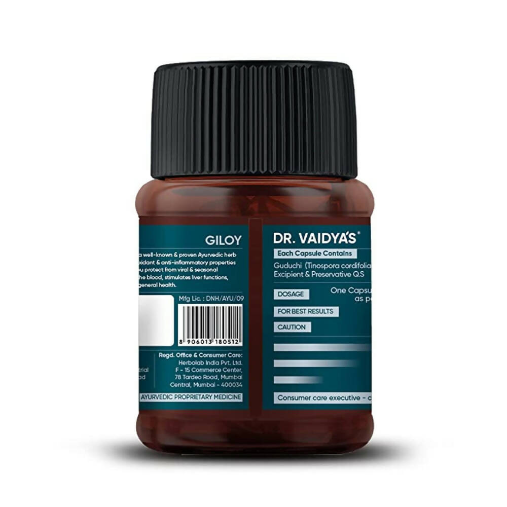 Dr. Vaidya's Giloy Capsules - Swadesiicart