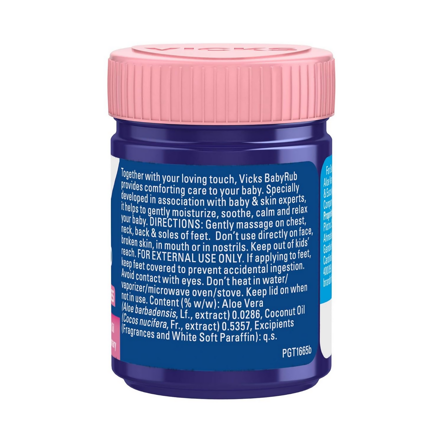 Vicks BabyRub Specifically for Babies - Swadesiicart