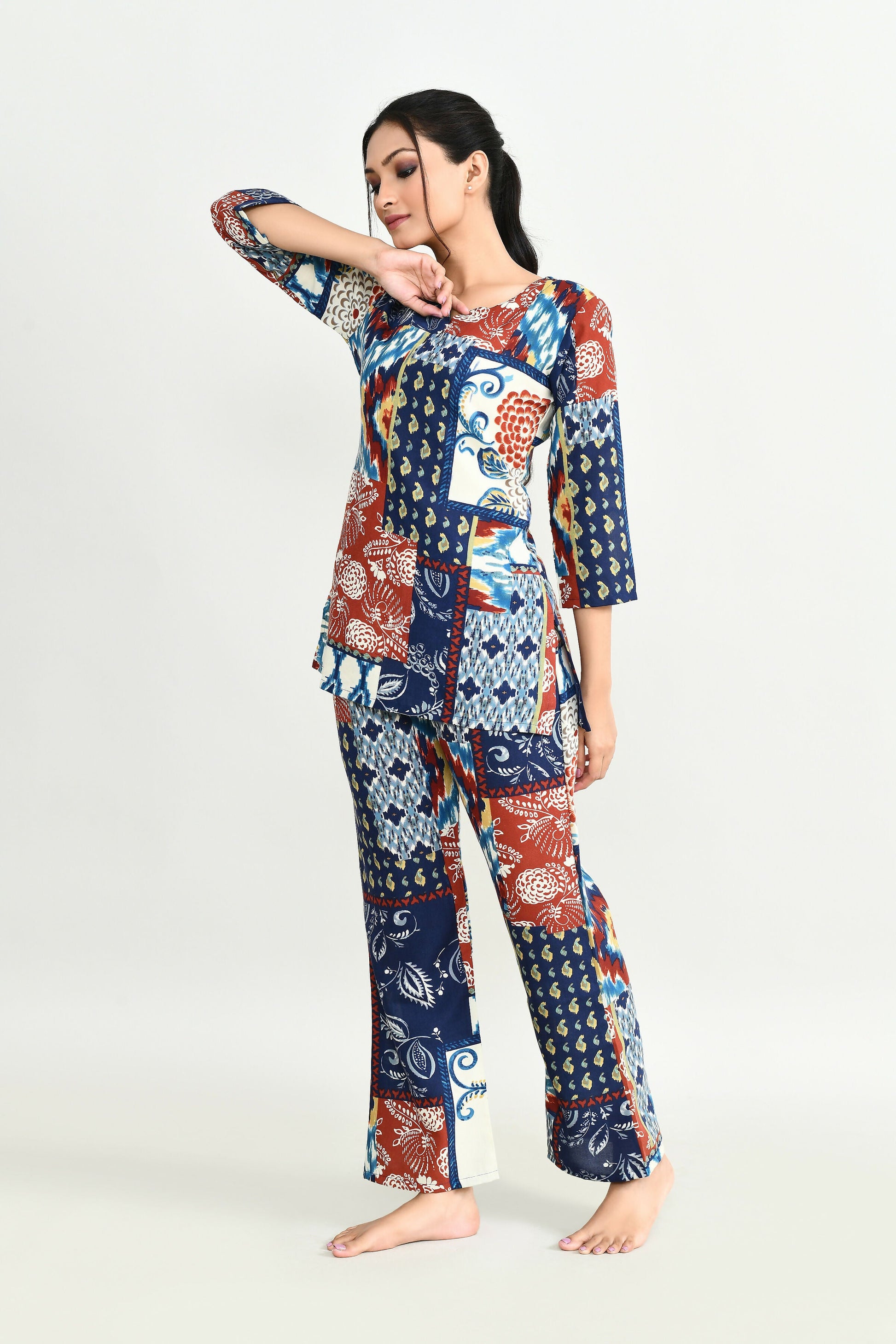 Joban Fashion Beautiful Multi Color Cotton Cod Set - Swadesiicart