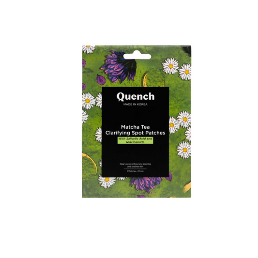 Quench Matcha Tea Clarifying Acne Patches | Swadesiicart