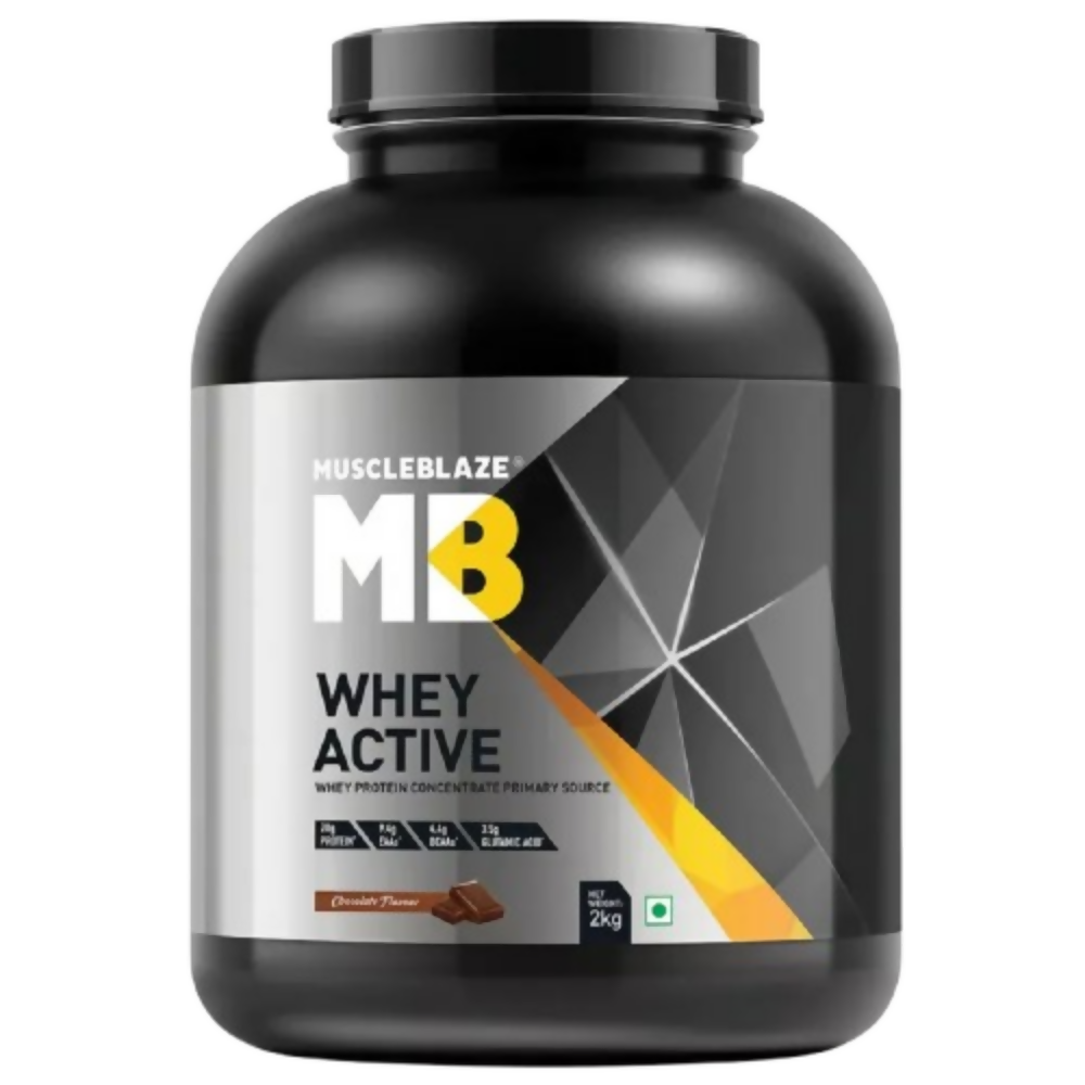 MuscleBlaze Whey Active Chocolate | Swadesiicart