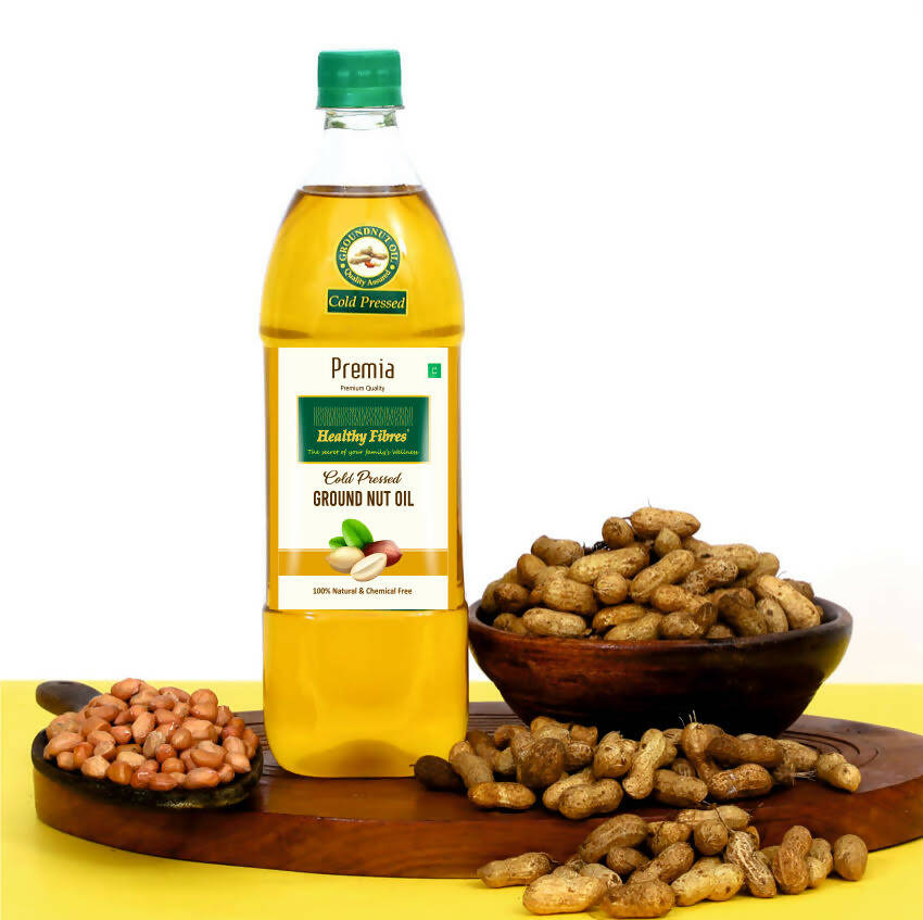 Healthy Fibres Cold Pressed Groundnut Oil - Swadesiicart