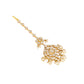 Nuyug 22K Gold-Plated Kundan Studded Maang Tikka Head Jewellery | Swadesiicart