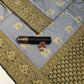 DEIANA'S Beautiful Designer Golden zari Soft Lichi Silk Saree - Grey - Swadesiicart