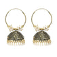 Mominos Fashion Johar Kamal Women's Latest Designer Golden Color Jhumkas - Mominos Fashion