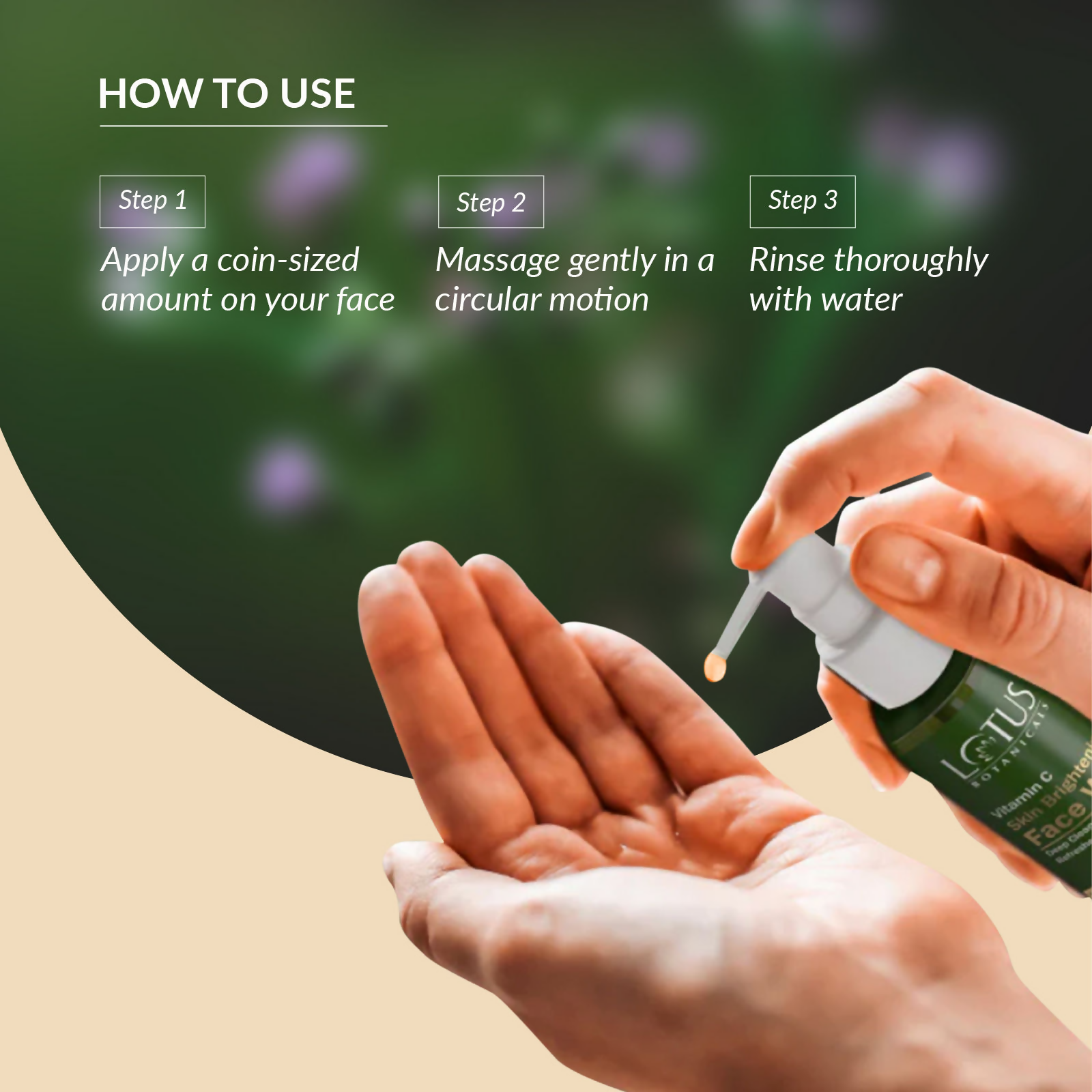 Lotus Botanicals Skin Brightening Face Wash | Swadesiicart